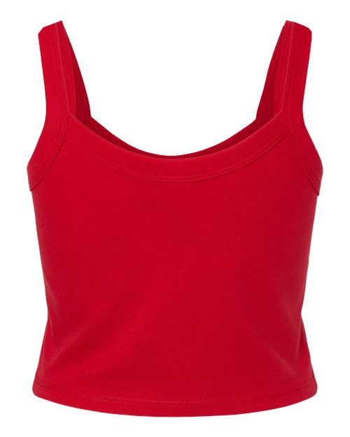 BELLA + CANVAS Women's Micro Rib Spaghetti Strap Tank-2