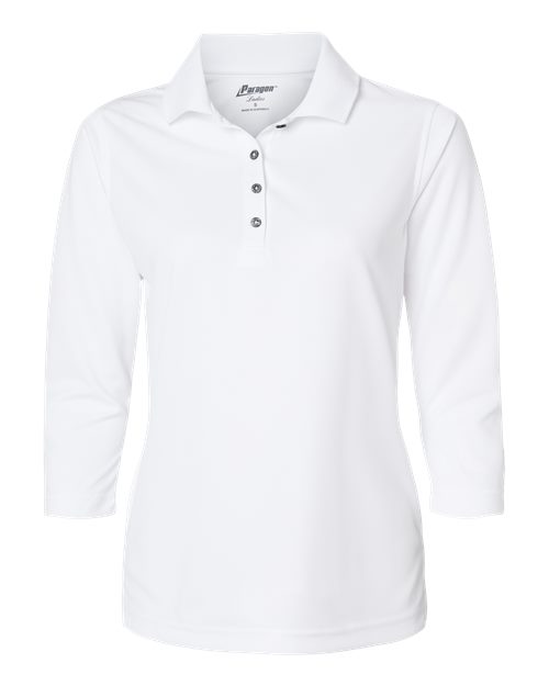 Paragon Women's Lady Palm Three-Quarter Sleeve Polo-1