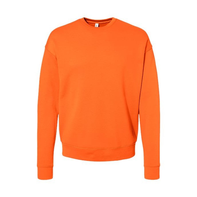 BELLA + CANVAS Men's Sponge Fleece Drop Shoulder Crewneck Sweatshirt-1