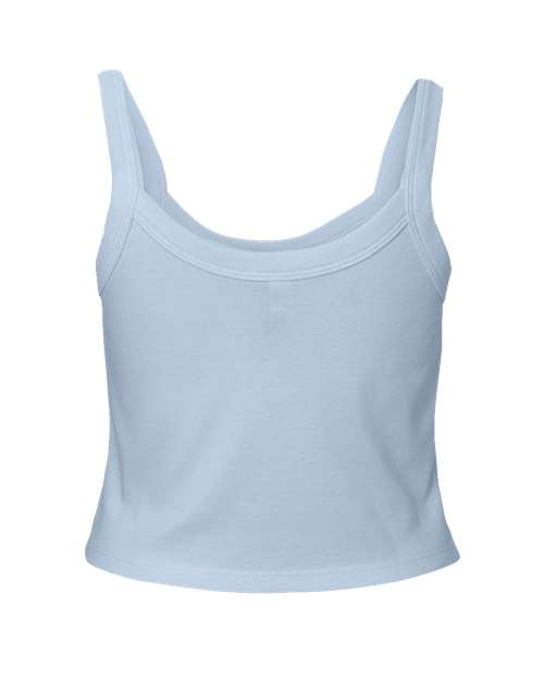 BELLA + CANVAS Women's Micro Rib Spaghetti Strap Tank-2