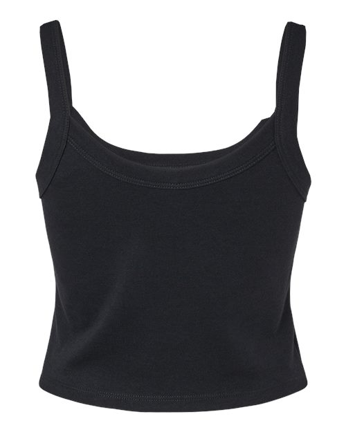 BELLA + CANVAS Women's Micro Rib Spaghetti Strap Tank-2