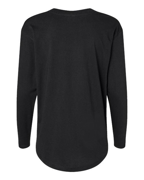LAT Women's Fine Jersey Long Sleeve Tee-2