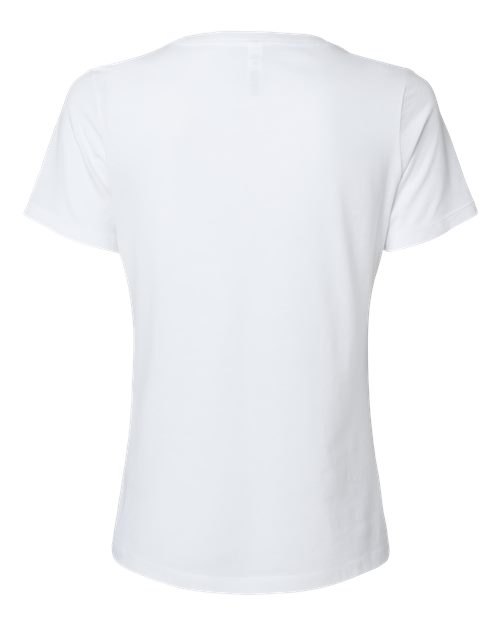 BELLA + CANVAS Women's Relaxed Heather CVC V-Neck Tee-2