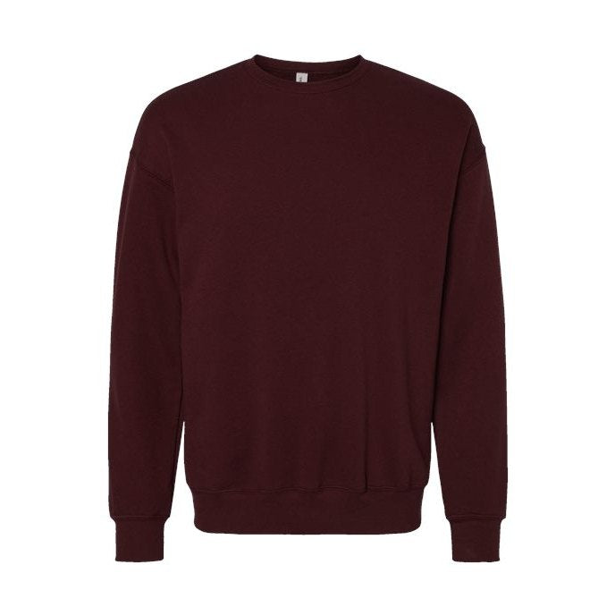 BELLA + CANVAS Men's Sponge Fleece Drop Shoulder Crewneck Sweatshirt-1