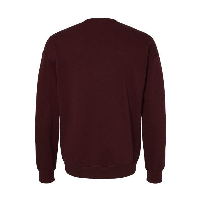 BELLA + CANVAS Men's Sponge Fleece Drop Shoulder Crewneck Sweatshirt-2