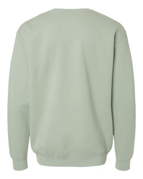 Independent Trading Co. Men's Heavyweight Crewneck Sweatshirt-2