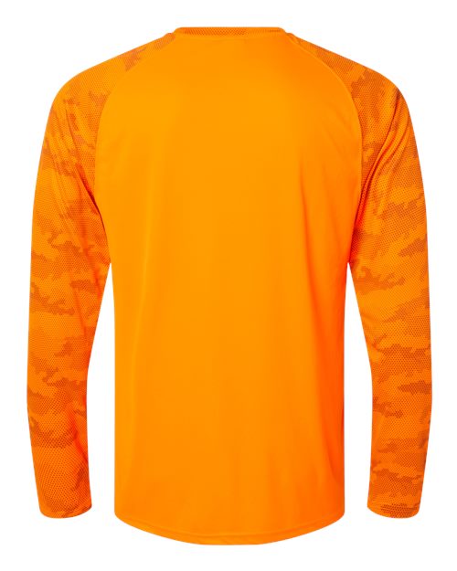 Paragon Men's Cayman Performance Camo Colorblocked Long Sleeve T-Shirt-2
