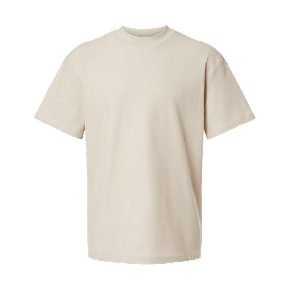 American Apparel Men's Pique Mockneck Tee-1