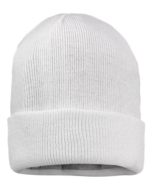 Sportsman 12" Jersey Lined Cuffed Beanie-1