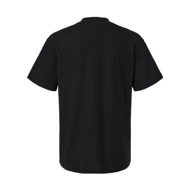 American Apparel Men's Pique Mockneck Tee-2