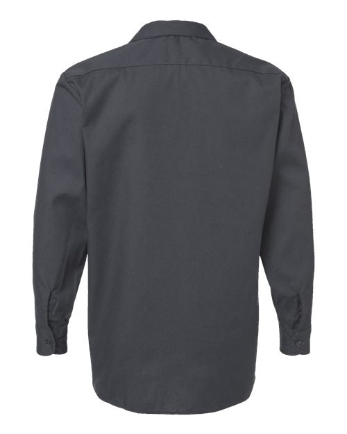 Dickies Men's Industrial Long Sleeve Work Shirt-2