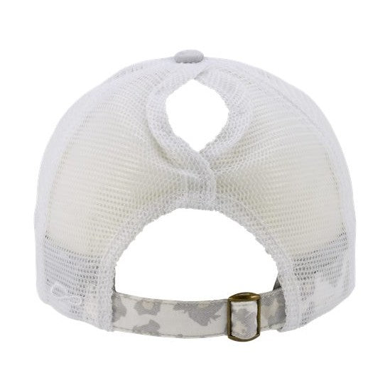 Infinity Her Women's Printed Bill with Mesh Back Cap-3