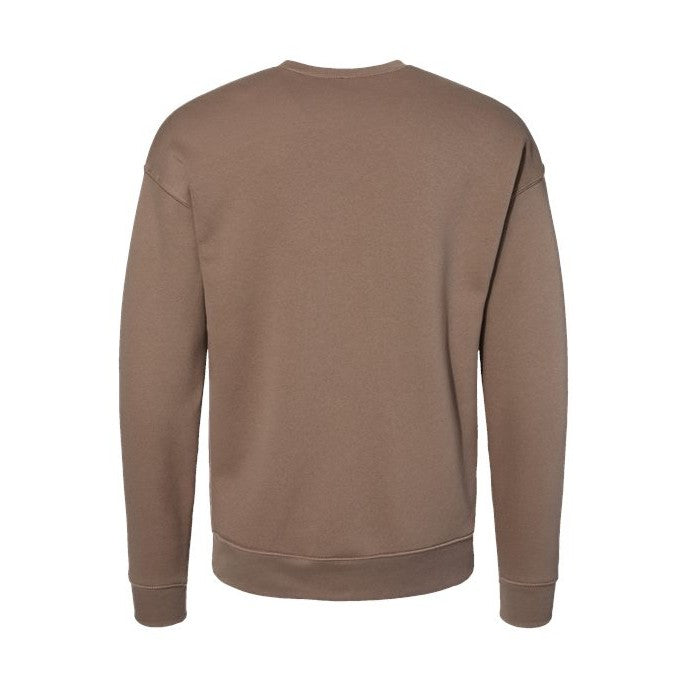 BELLA + CANVAS Men's Sponge Fleece Drop Shoulder Crewneck Sweatshirt-2
