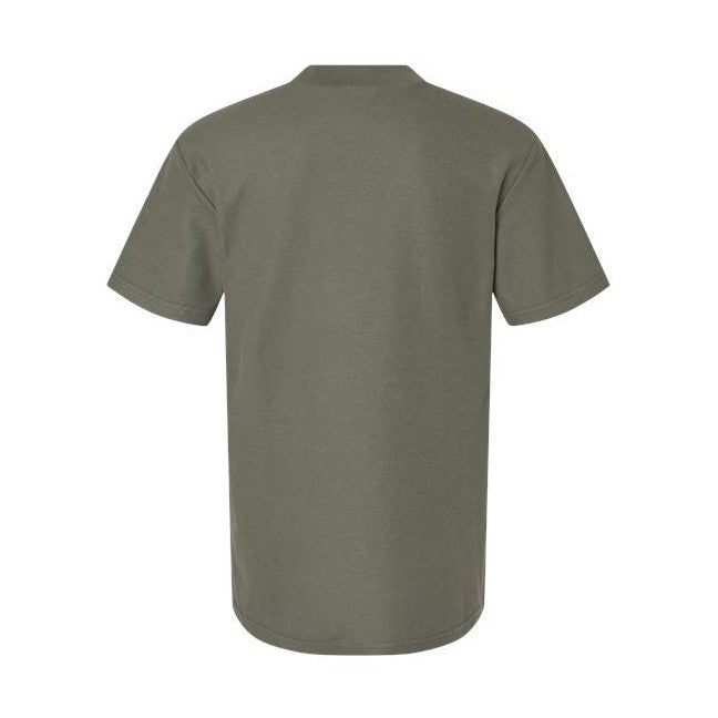 American Apparel Men's Pique Mockneck Tee-2