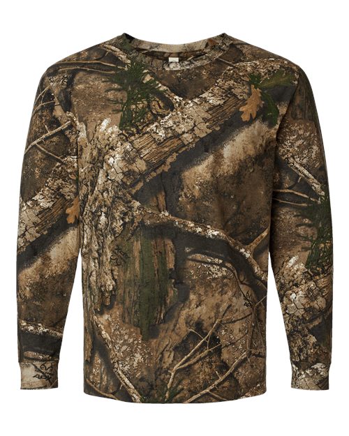 Code Five Men's Realtree Camo Long Sleeve T-Shirt-1