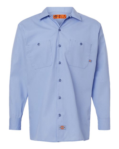 Dickies Men's Industrial Long Sleeve Work Shirt-1