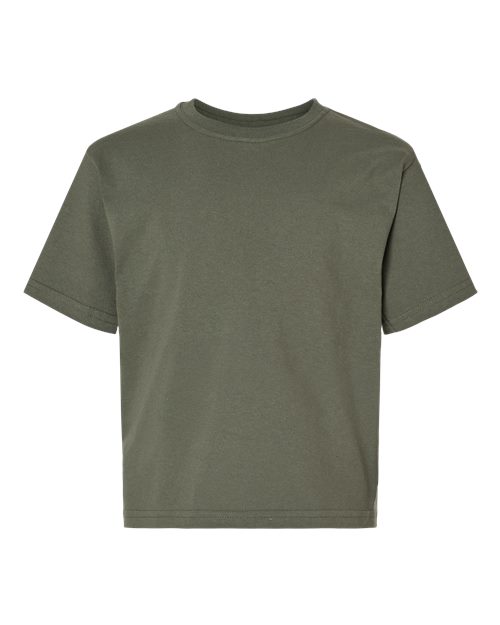 M&O Youth Gold Soft Touch T-Shirt-1