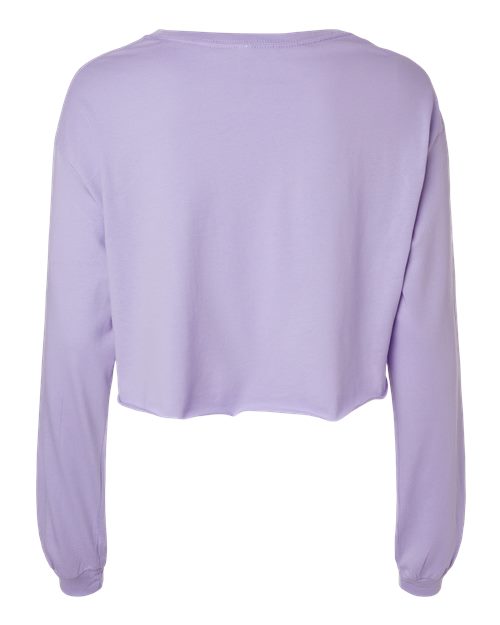 BELLA + CANVAS Women's FWD Fashion Crop Long Sleeve Tee-2