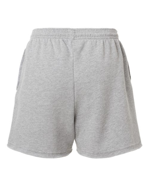 BELLA + CANVAS Women's Cutoff Fleece Shorts-2