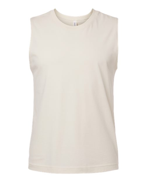 BELLA + CANVAS Jersey Muscle Tank-1