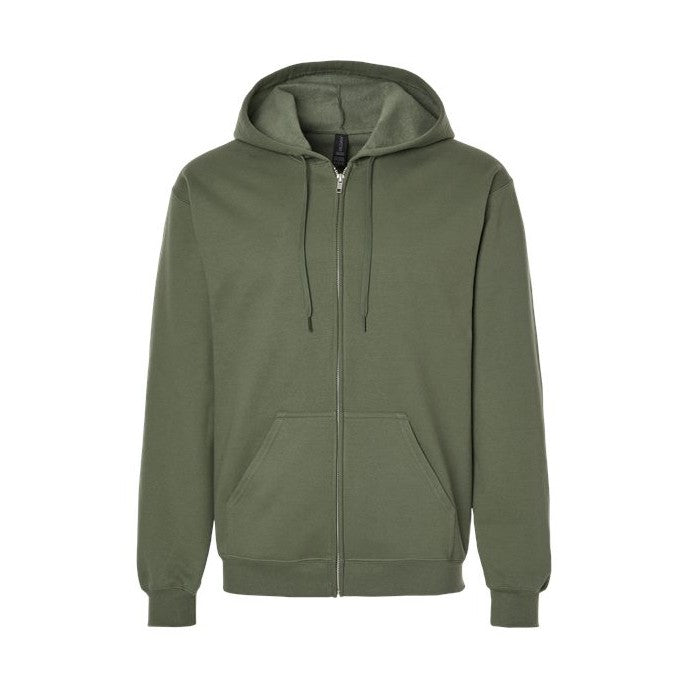 Gildan Men's Softstyle Full-Zip Hooded Sweatshirt-1