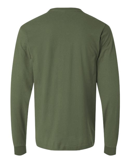 Tultex Men's Fine Jersey Long Sleeve T-Shirt-2