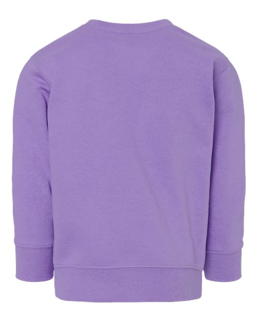 Rabbit Skins Toddler Fleece Crewneck Sweatshirt-2