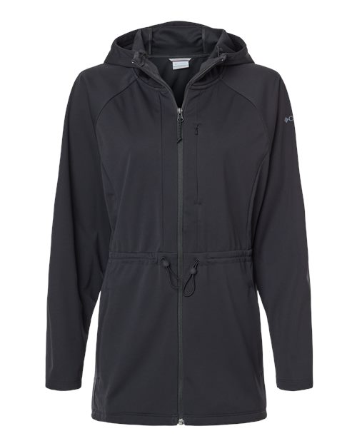 Columbia Women's Flora Park II Soft Shell Long Length Jacket-1
