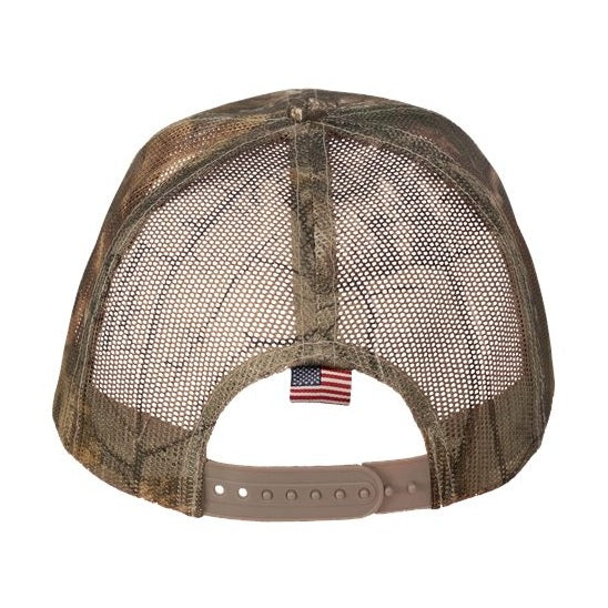 Kati Camo Woven USA Flag Mesh Cap-2