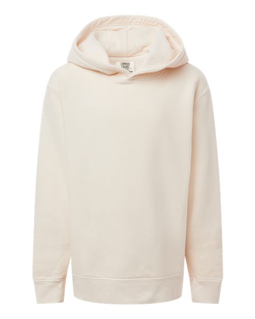Comfort Colors Youth Garment-Dyed Lightweight Fleece Hooded Sweatshirt-1