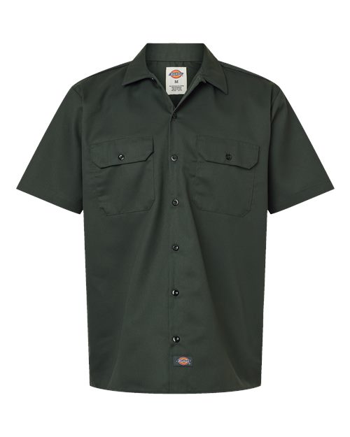 Dickies Men's Short Sleeve Work Shirt-1
