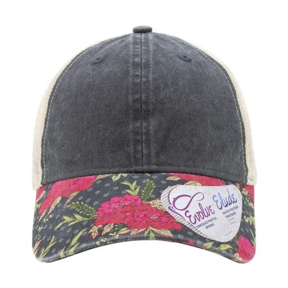 Infinity Her Women's Printed Bill with Mesh Back Cap-1