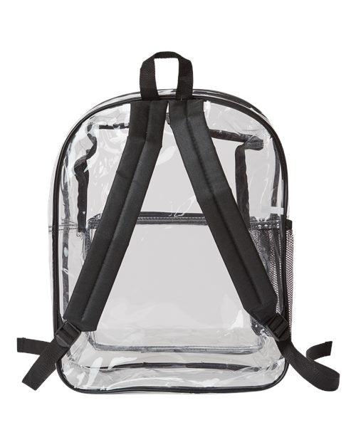 Liberty Bags Large 17" Heavy Duty Clear Backpack-2