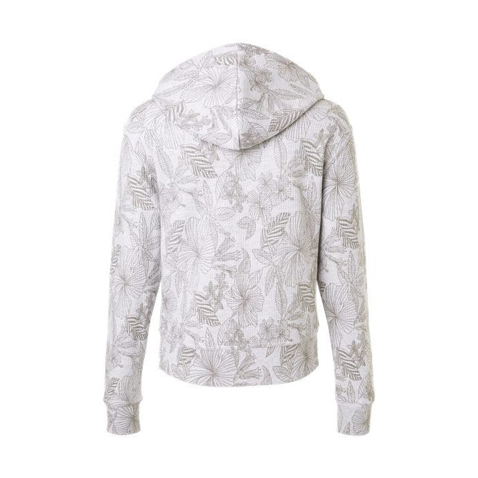 MV Sport Women's Maddie Floral Print Hooded Sweatshirt-2