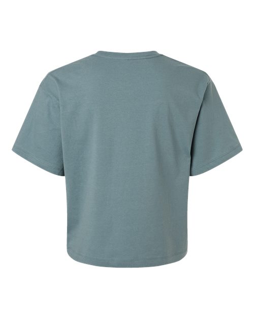 American Apparel Women's Fine Jersey Boxy Tee-2