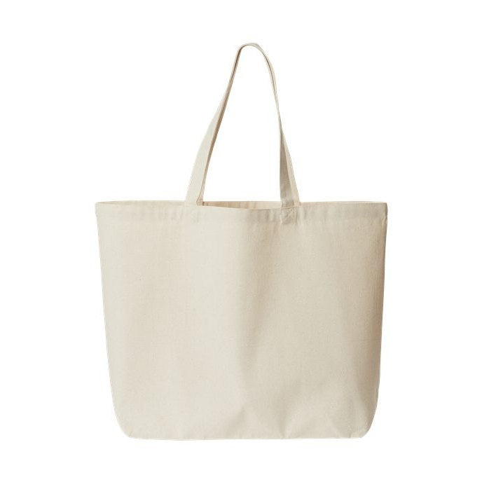 OAD Jumbo Recycled Midweight Gusseted Canvas Tote-2