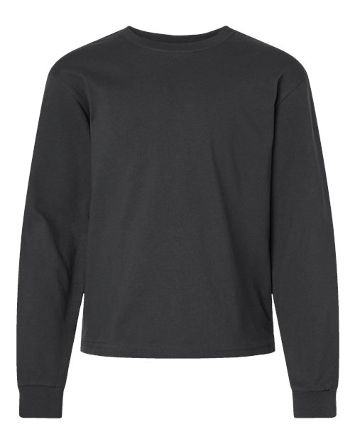 BELLA + CANVAS Youth 6oz. Heavyweight Long Sleeve Tee-1