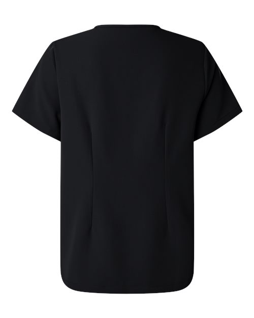 Jaanuu Women's Rhena Essential 1-Pocket Scrub V-Neck Top-2