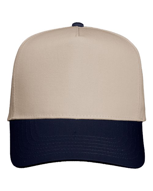 Valucap Five-Panel Twill Cap-1