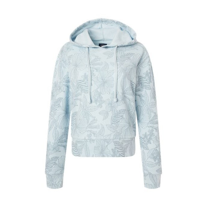 MV Sport Women's Maddie Floral Print Hooded Sweatshirt-1