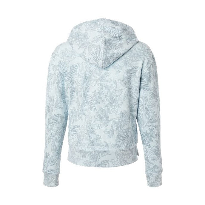 MV Sport Women's Maddie Floral Print Hooded Sweatshirt-2