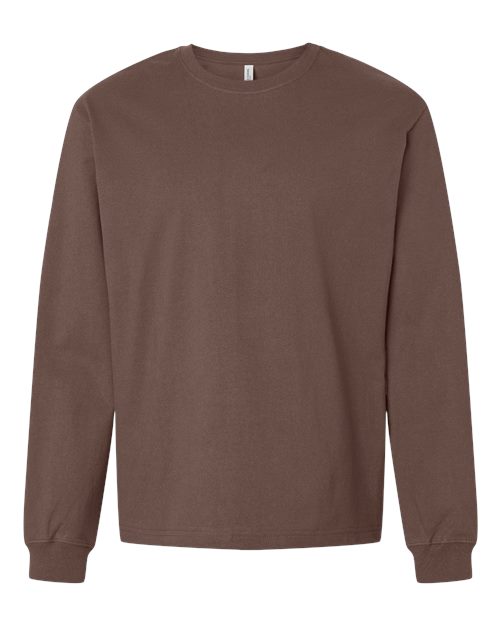BELLA + CANVAS Men's 7.5 oz Heavyweight Long Sleeve Tee-1