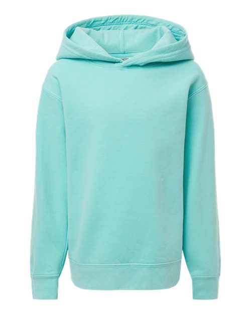Comfort Colors Youth Garment-Dyed Lightweight Fleece Hooded Sweatshirt-1