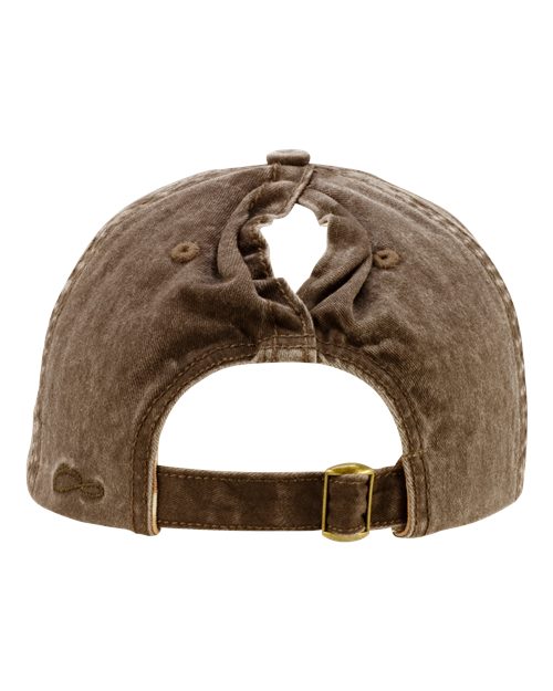 Infinity Her Women's Pigment-Dyed with Fashion Undervisor Cap-3