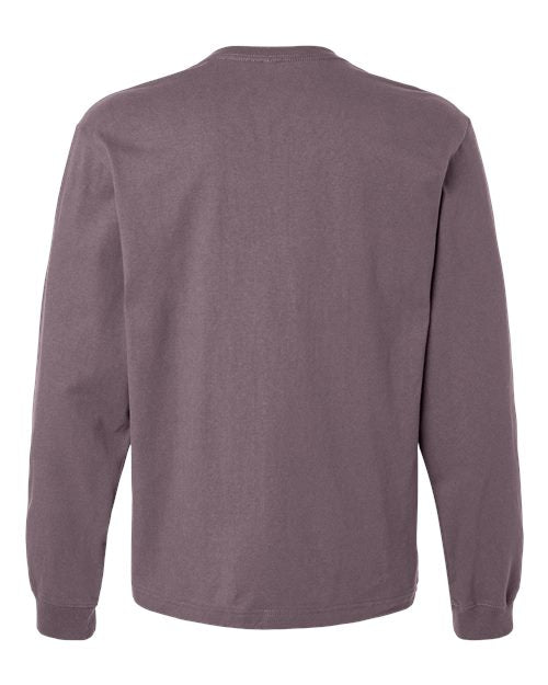 BELLA + CANVAS Men's 7.5 oz Heavyweight Long Sleeve Tee-2