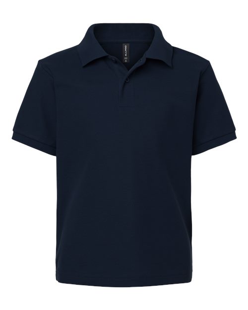 AllPro Youth Pique Polo-1