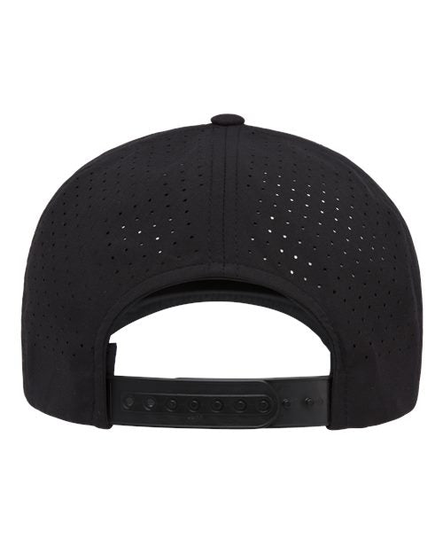 YP Classics Five-Panel Snapback with Perforated Cap-2
