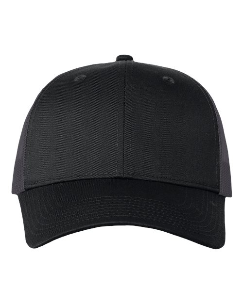 Valucap Mesh-Back Twill Trucker Cap-1