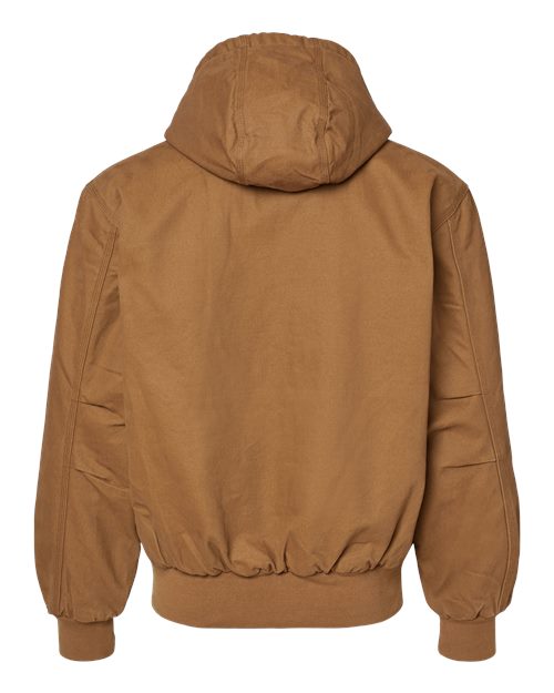 DRI DUCK Men's Cheyenne Boulder Cloth Hooded Jacket with Tricot Quilt Lining-2