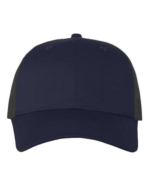 Valucap Mesh-Back Twill Trucker Cap-1